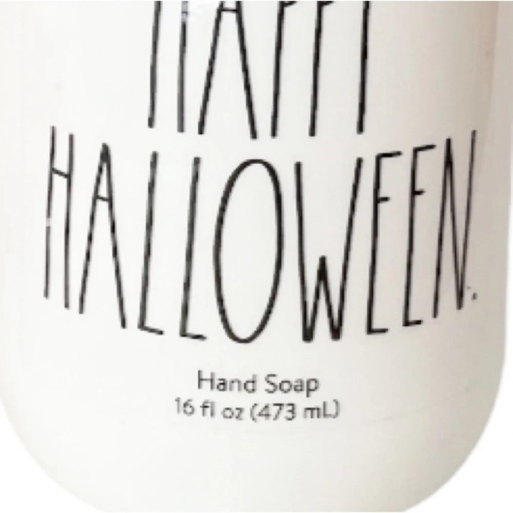 NEW Rae Dunn HAPPY HALLOWEEN Hand Soap 🎃🫧🎃 - Picture 6 of 6